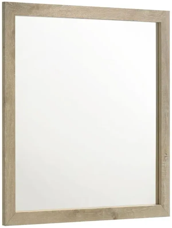Oakglen - Dresser Mirror - Weathered Oak