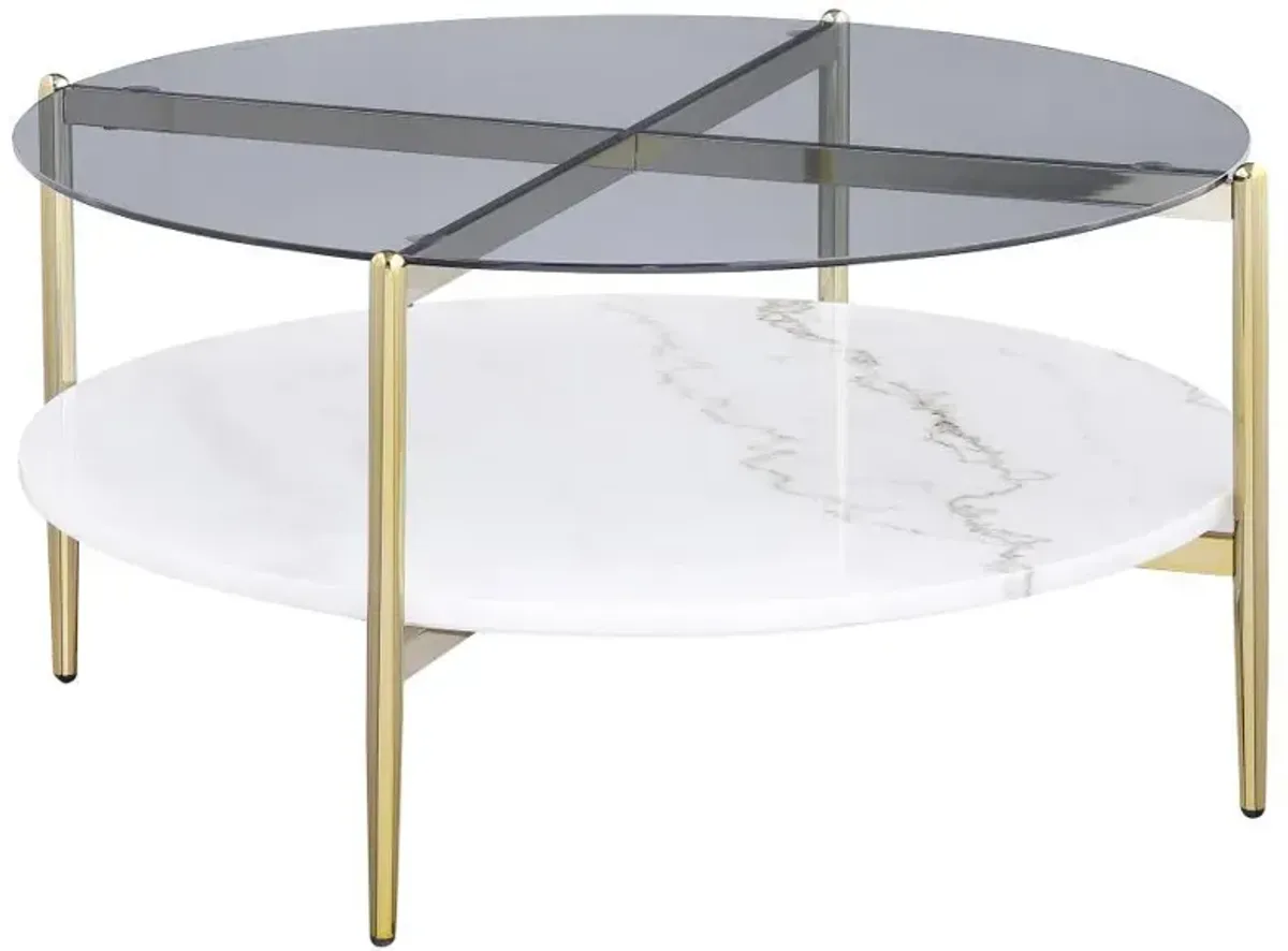 Jonelle - Round Coffee Table Set