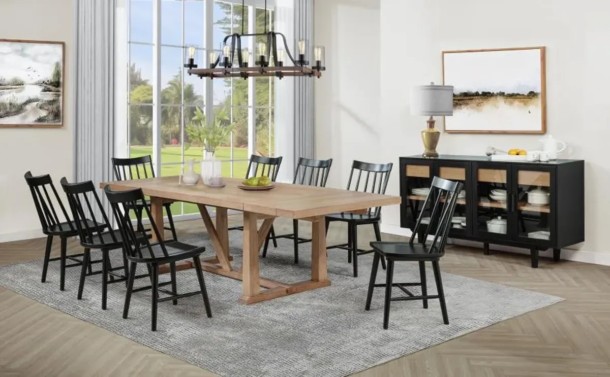 Middleton - 106" Extension Leaf Dining Set