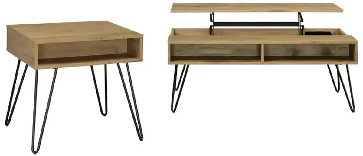 Fanning - Lift Top Coffee Table Set