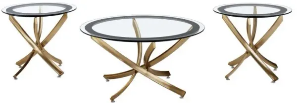 Brooke - Round Coffee Table Set