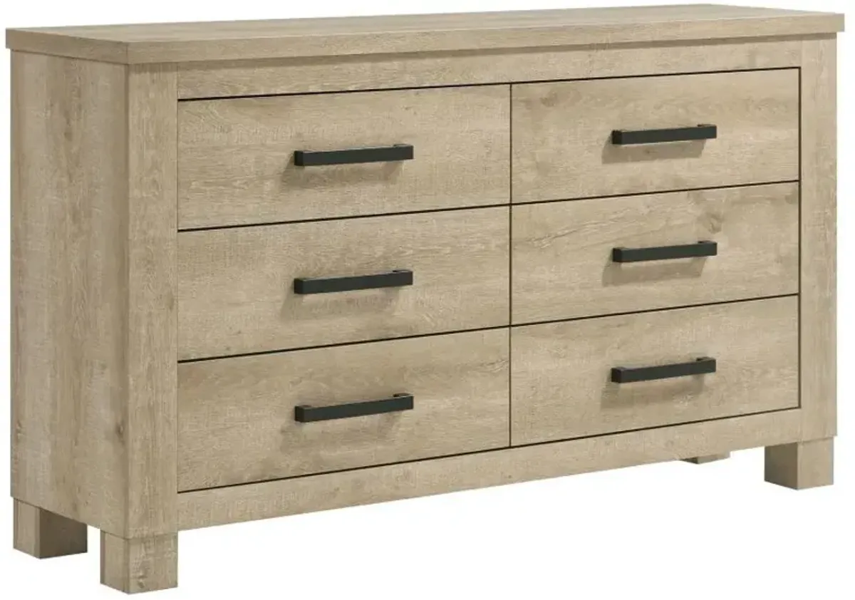 Oakglen - 6-Drawer Bedroom Dresser