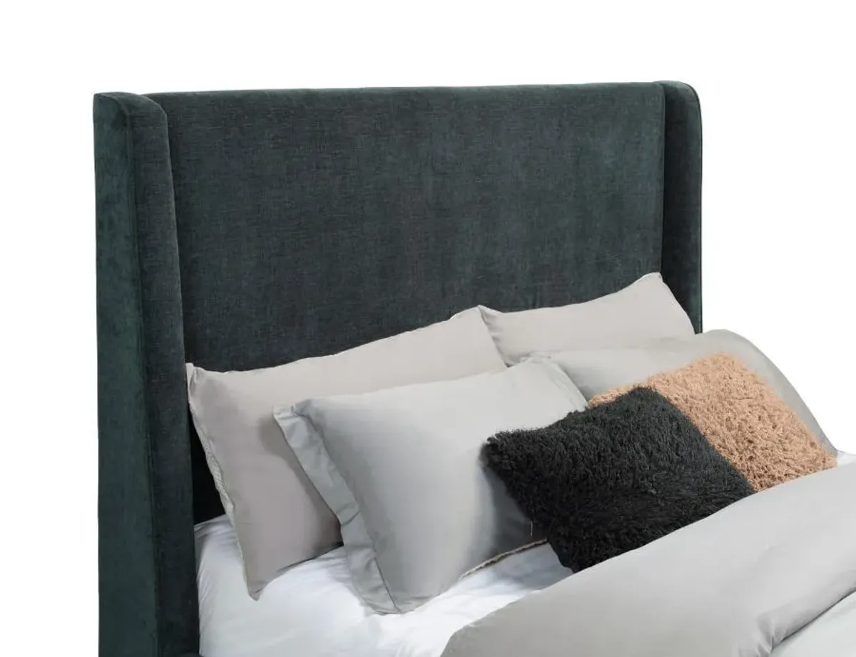 Preston - Upholstered Audio Flame Visualizer Bed