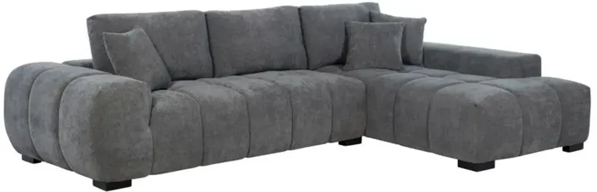 Octavia - Upholstered Sectional Chaise Sofa