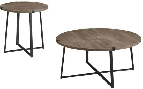Marcus - Round Coffee Table Set