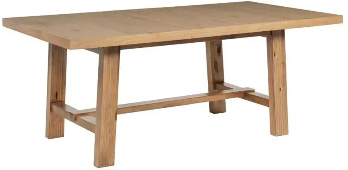 Middleton - Extension Leaf Dining Table - Natural Brown