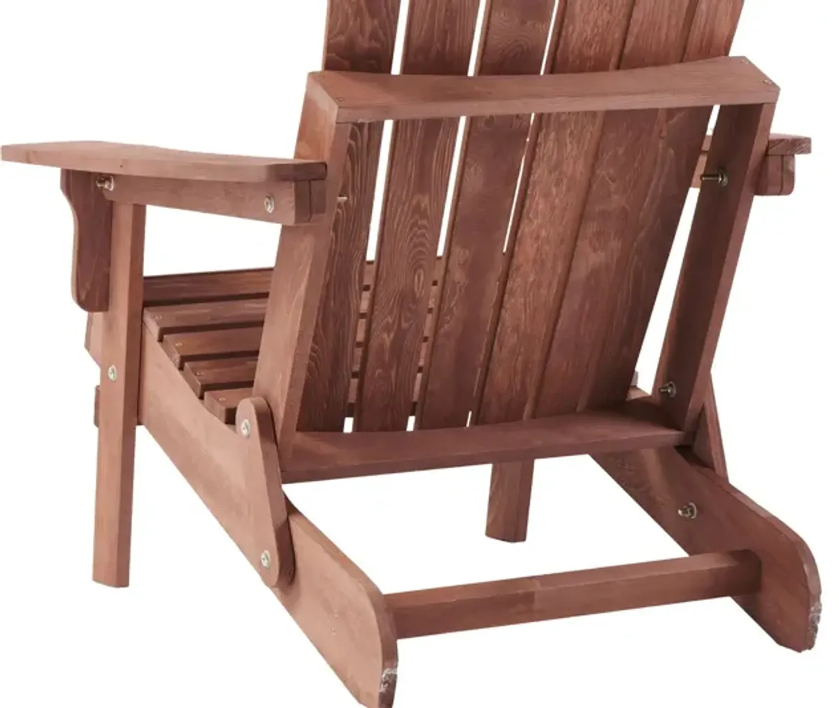 Oversize Outdoor Folding Adirondack Chair, Patio Chair For Garden