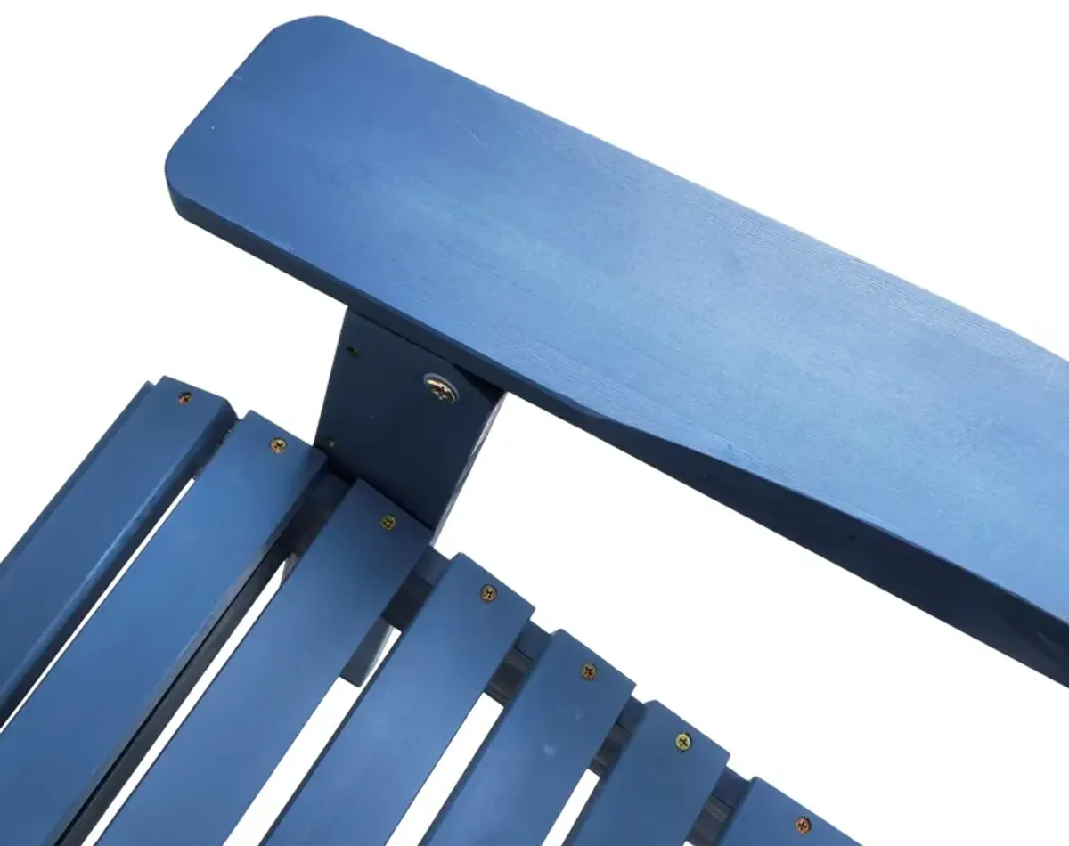 Oversize Outdoor Folding Adirondack Chair, Patio Chair For Garden