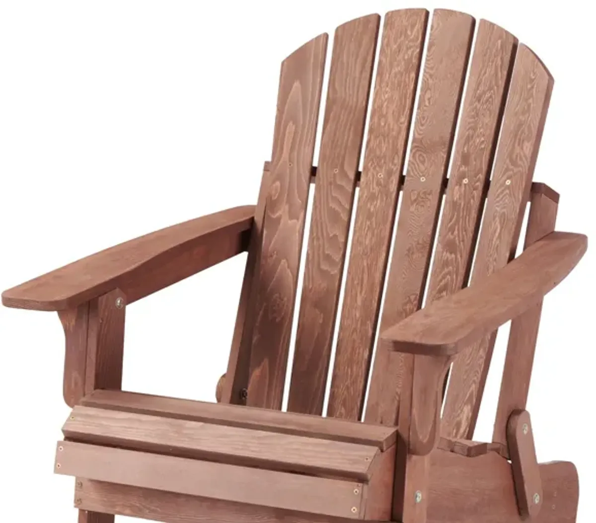Oversize Outdoor Folding Adirondack Chair, Patio Chair For Garden
