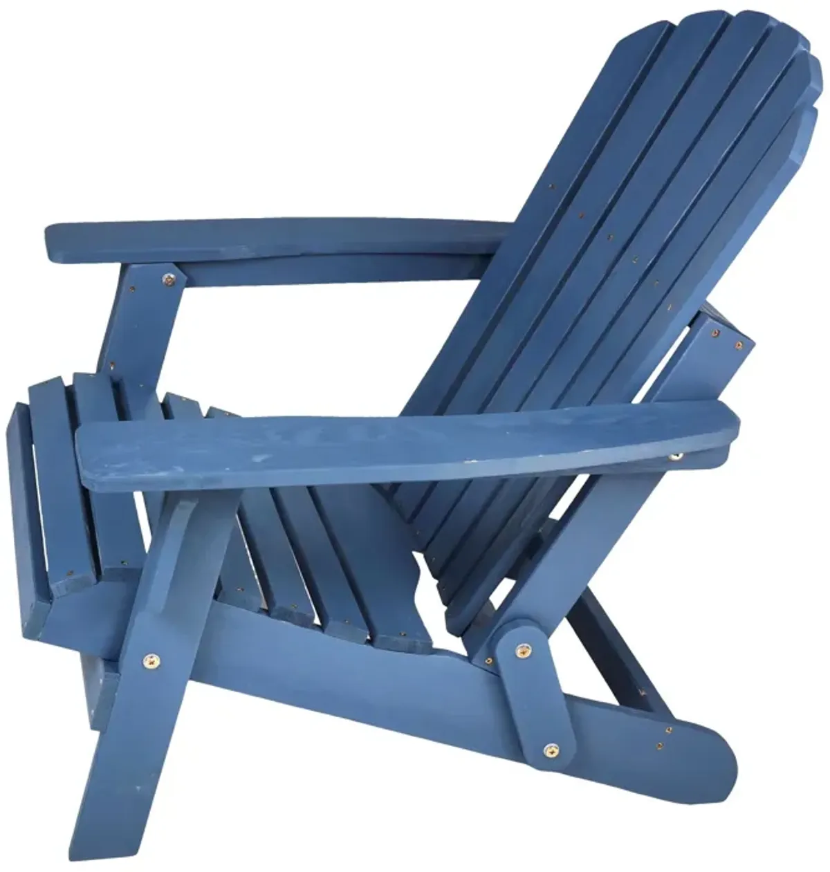 Oversize Outdoor Folding Adirondack Chair, Patio Chair For Garden