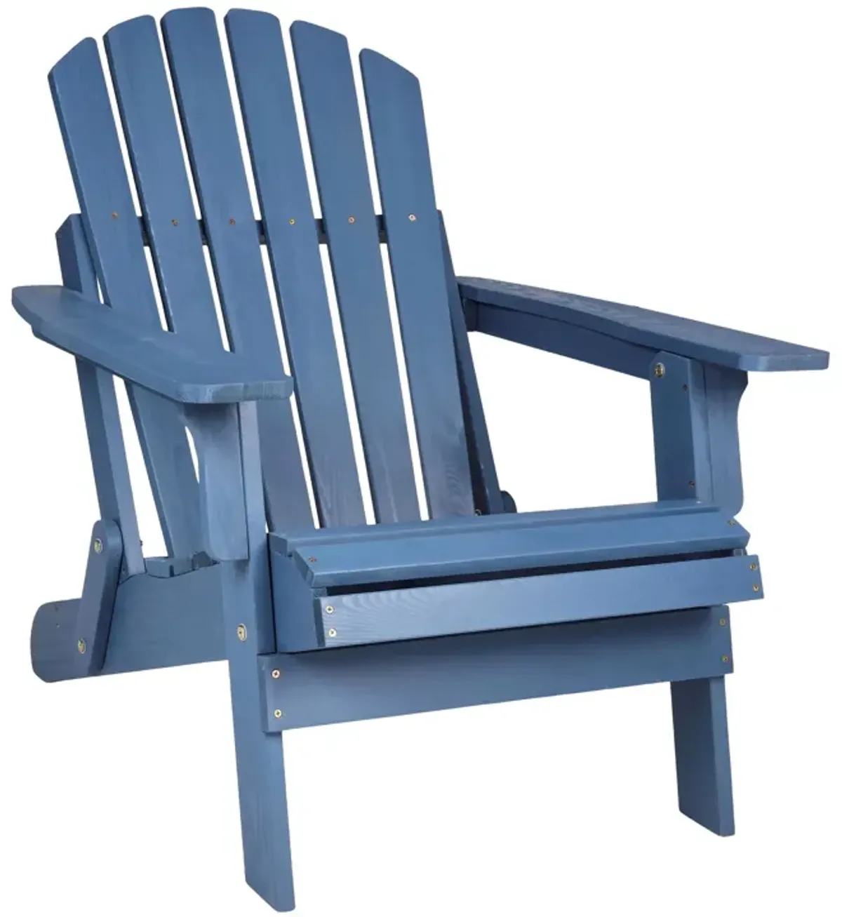 Oversize Outdoor Folding Adirondack Chair, Patio Chair For Garden
