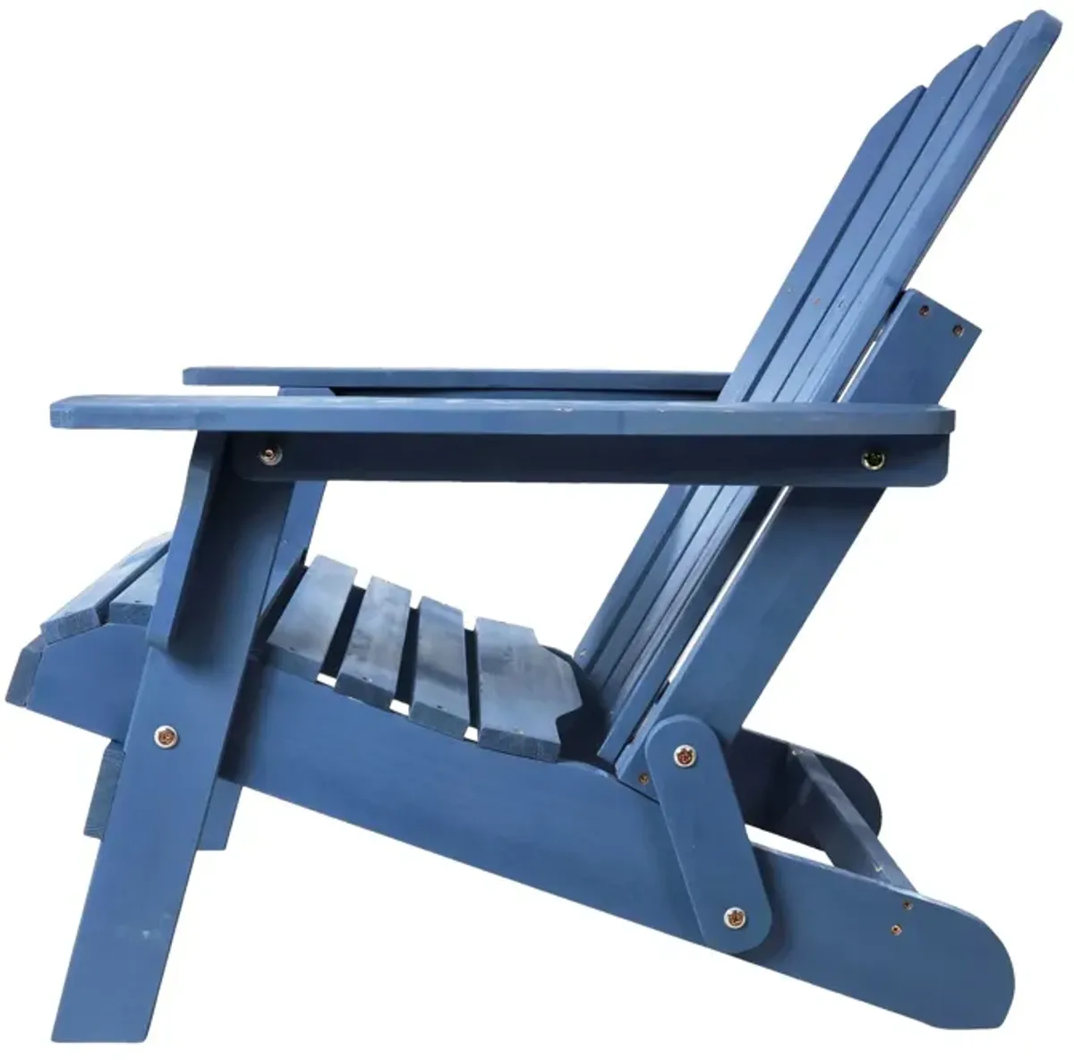Oversize Outdoor Folding Adirondack Chair, Patio Chair For Garden