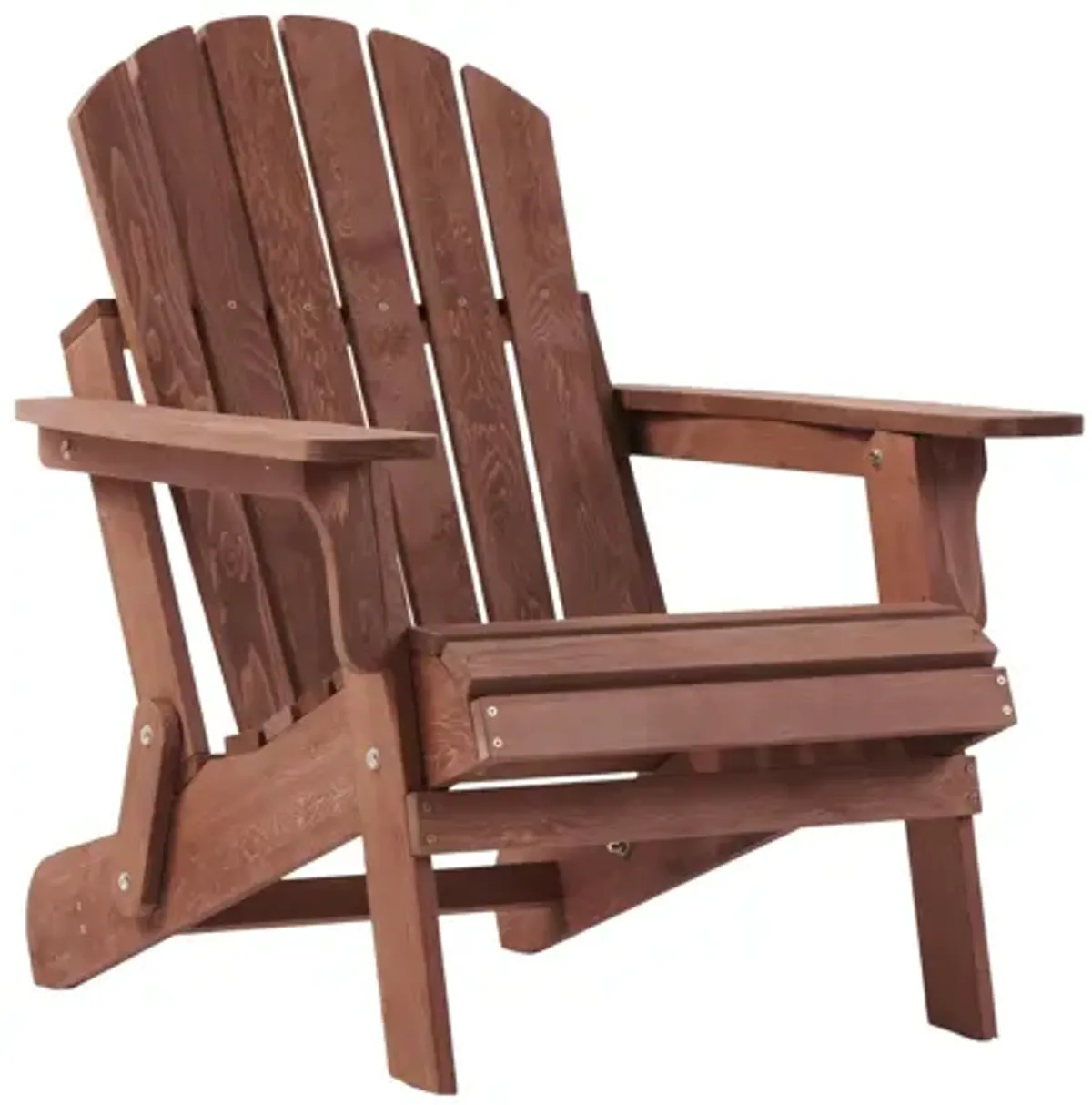 Oversize Outdoor Folding Adirondack Chair, Patio Chair For Garden