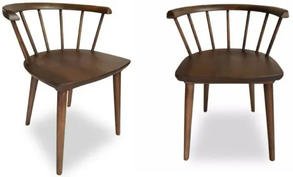 Kingsley - Dining Chair (Set of 2) - Brown