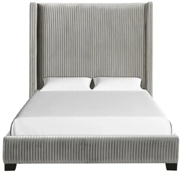 Upholstered Bed, Space-Saving Design