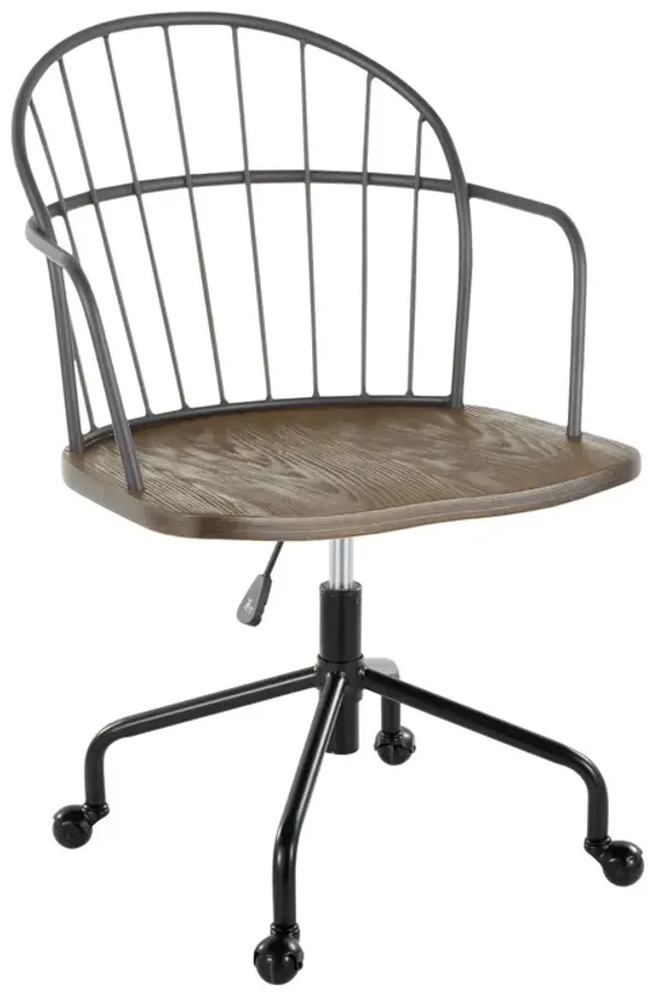 Riley - Farmhouse Adjustable Office Chair