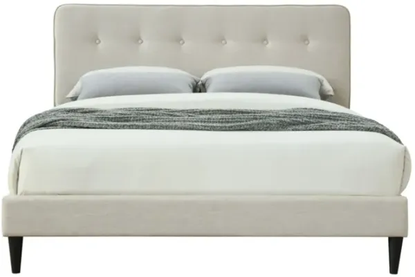 Upholstered Bed Compact With USB