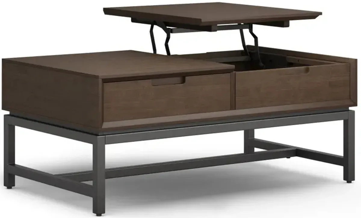 Banting - Lift Top Coffee Table - Walnut Brown