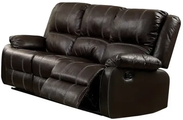 Zuriel - Synthetic Leather Recliner Sofa