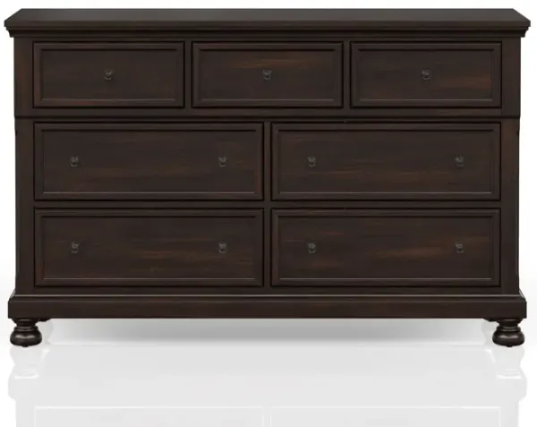 7 Seven Drawer Dresser - Cherry