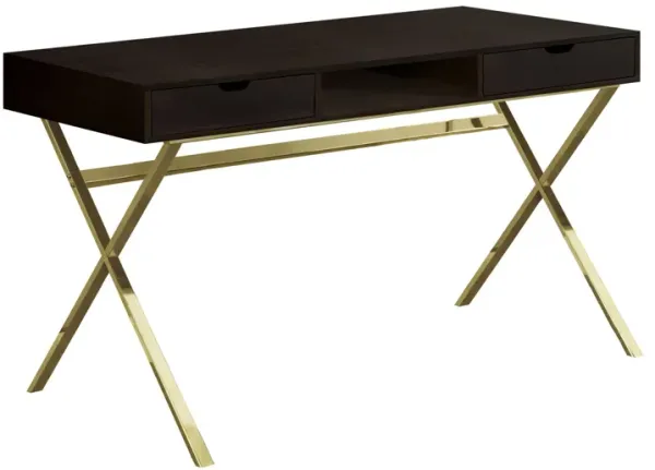 Computer Desk For Home Office, Laptop, Storage Drawers, Contemporary & Modern - Espresso