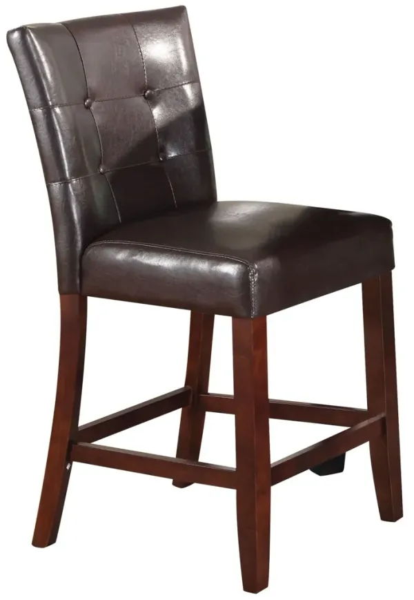 Britney - Counter Height Chair (Set of 2) - Espresso