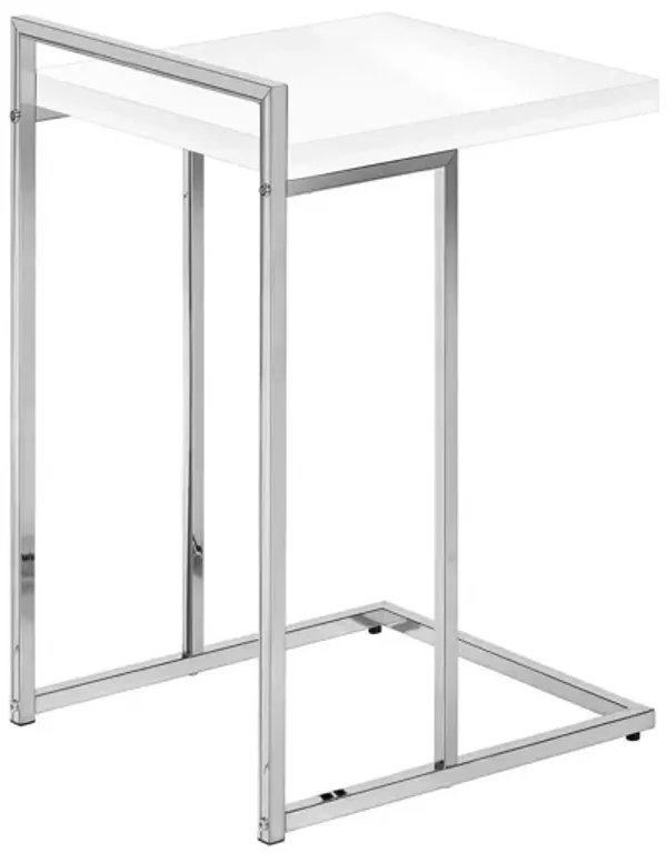 Accent Table, C - Shaped, Contemporary & Modern