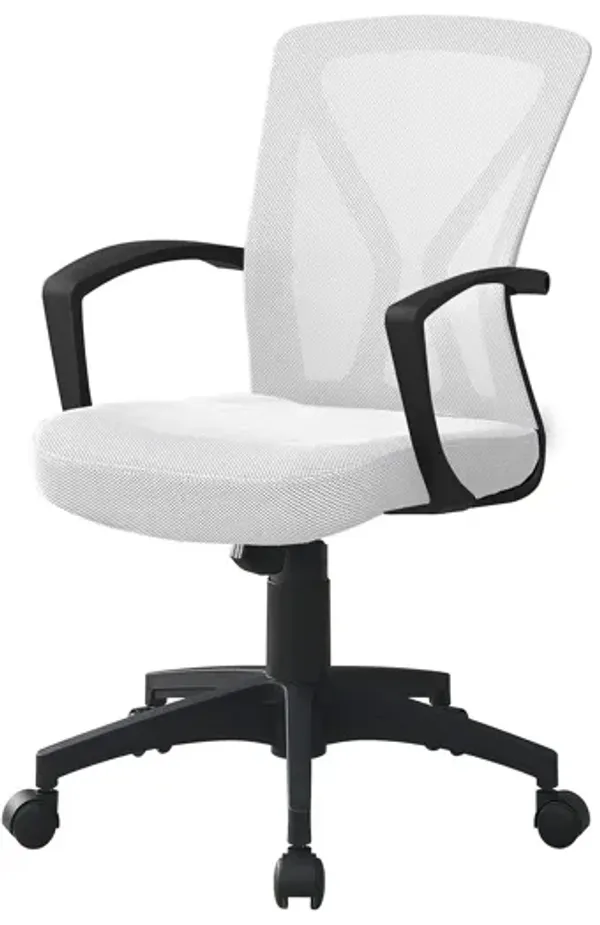 Office Chair, Adjustable Height, Swivel, Ergonomic, Mesh, Contemporary & Modern