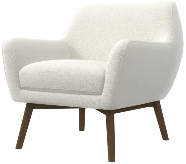 Panom - Lounge Chair - Brown / White