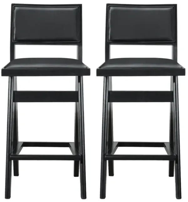 Keira - Bar Stool (Set of 2) - Black