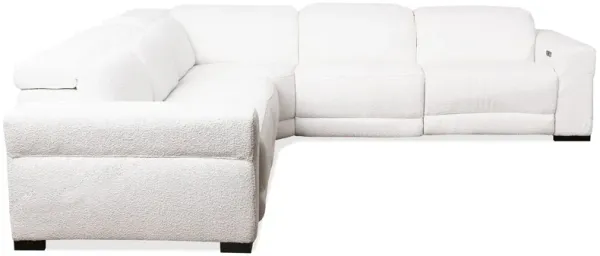 Yohan - Reclining Sectional Sofa - White