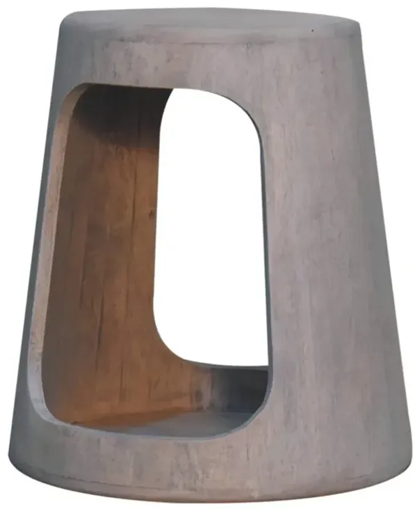 Acid - Open Side Table - Gray Ash