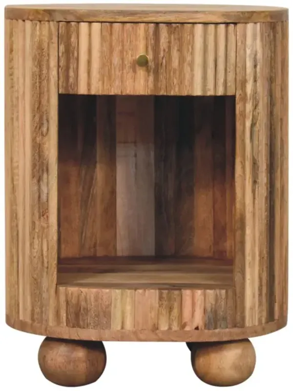 Soba - Ball Drawer Bedside Table