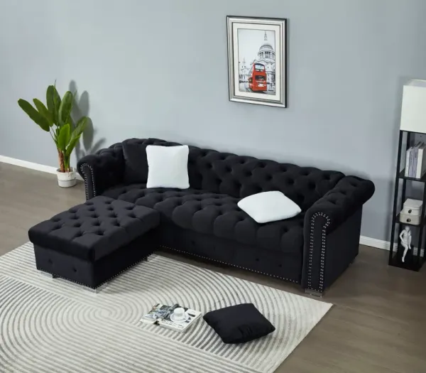 4 Seater Oversized L Shaped Reversible Sectional Sofa