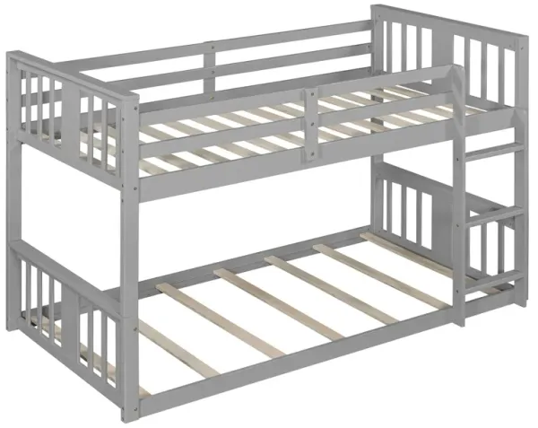 Solid Construction Bunk Bed & Ladder
