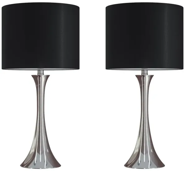 Lenuxe - Contemporary Modern Design Table Lamp (Set of 2)