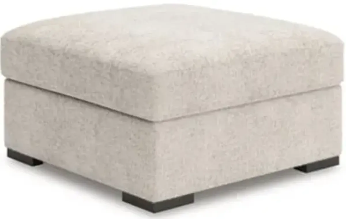 Cuddle Plush - Arctic - Oversized Accent Ottoman