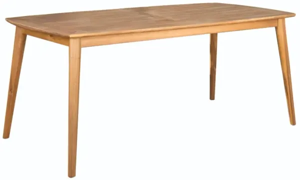 Outdoor Dining Table With Frame - Teak