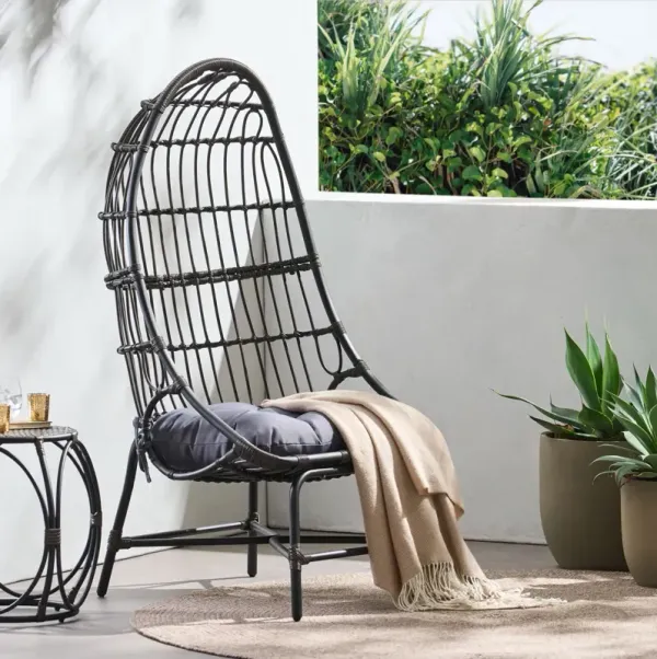 Elon - Cocoon Chair - Gray