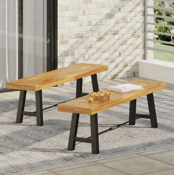 Catriona - Bench - Teak