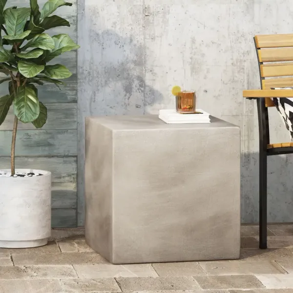 Outdoor / Indoor Square Lightweight Side Table