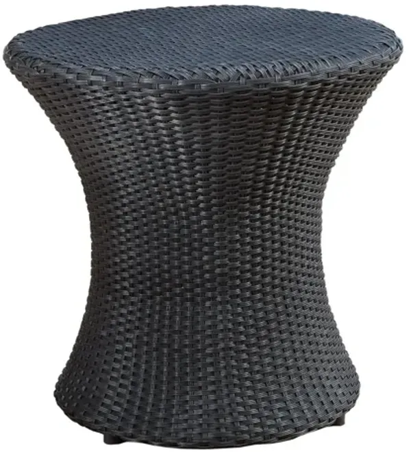 Thrive - Hourglass Rattan Table With No Glass Top