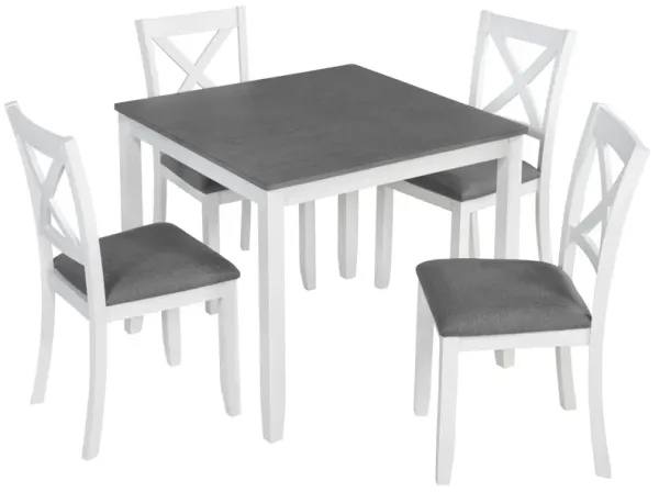 Modern Dining Table Set With Chairs For Kitchen