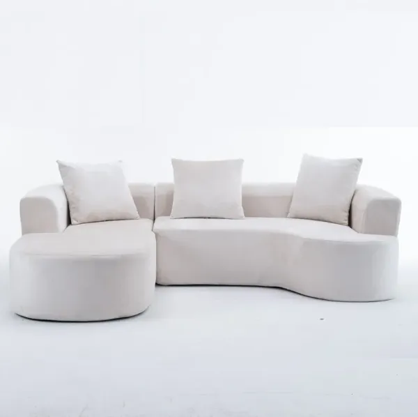 Modular Sectional Sofa With L Shape Chaise With Deep Seat
