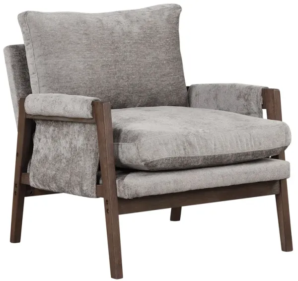Mid-Century Modern Velvet Accent Chair, Leisure Chair With Solid Wood And Thick Seat Cushion For Living Room, Bedroom, Studio