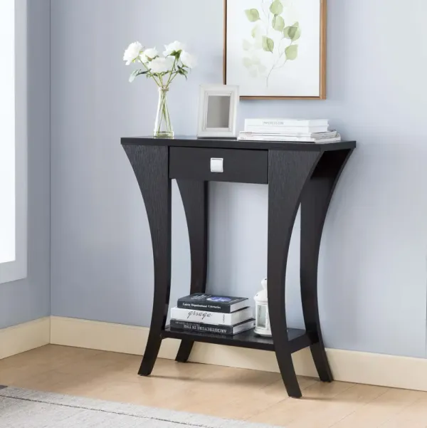 Modern Console Table With 1 Drawer And 1 Shelf