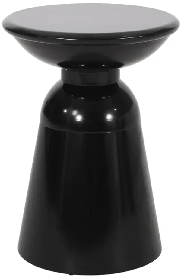 Outdoor Modern Metal End Large Table