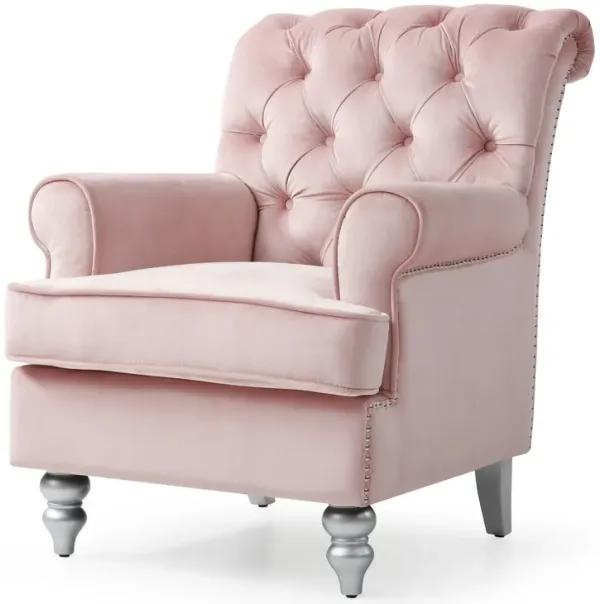 Elegant Round Arm Traditional Chair