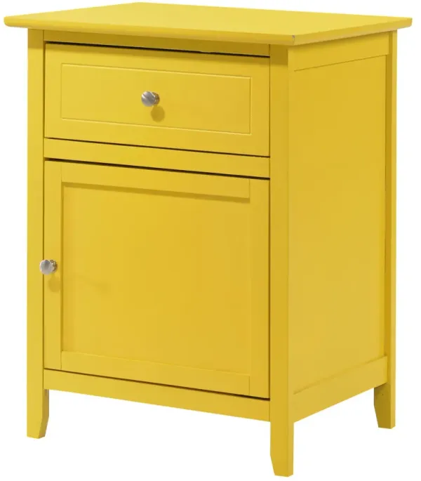 Izzy - 1 Drawer /1 Door Nightstand