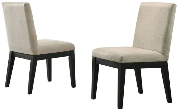 Jasper - Contemporary Fabric 19" Dining Chair (Set of 2)